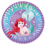 Platos Sirenita Ariel 10u